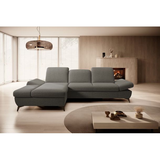 Диван угловой раскладной HARPER Left Loft-22-Iron (1321486009) недорого
