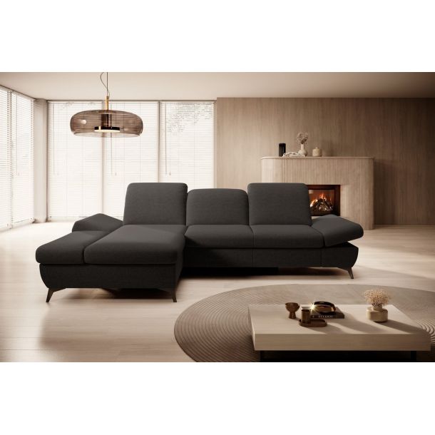 Диван угловой раскладной HARPER Left Loft-23-Anthracite (1321486010) недорого