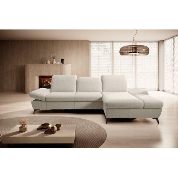 Диван угловой раскладной HARPER Right Loft-01-Cream (1321485988) недорого