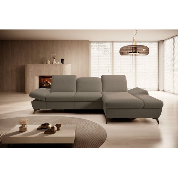 Диван кутовий розкладний HARPER Right Loft-03-Stone (1321485966) недорого