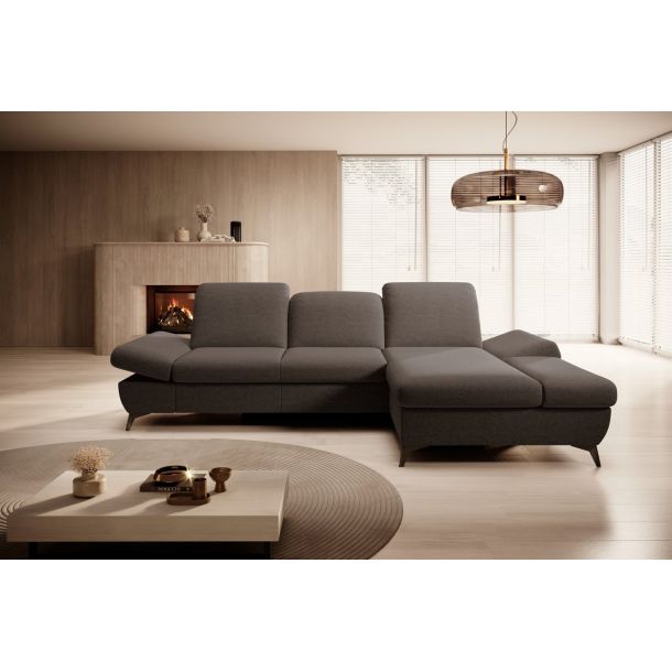 Диван кутовий розкладний HARPER Right Loft-05-Fossil (1321485968) недорого