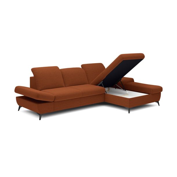 Диван угловой раскладной HARPER Right Loft-08-Red (1321485971) kupistul