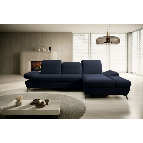 Диван угловой раскладной HARPER Right Loft-13-Deep-Blue (1321485976) недорого