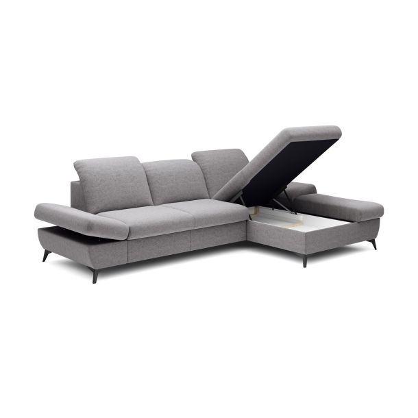 Диван кутовий розкладний HARPER Right Loft-19-Grey (1321485982) kupistul