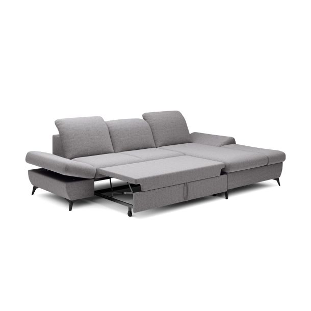 Диван кутовий розкладний HARPER Right Loft-19-Grey (1321485982) цена