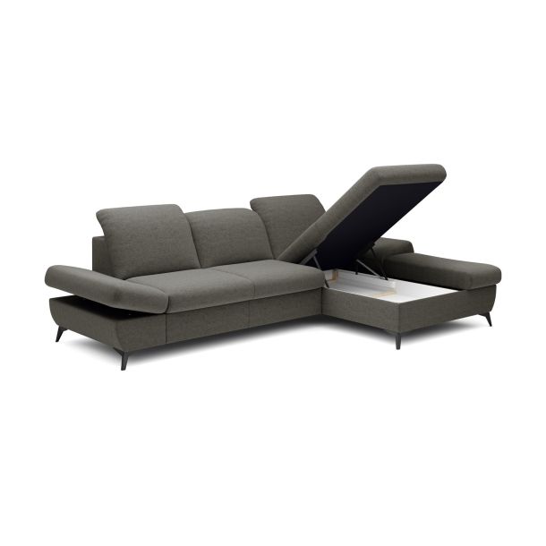 Диван угловой раскладной HARPER Right Loft-22-Iron (1321485985) kupistul