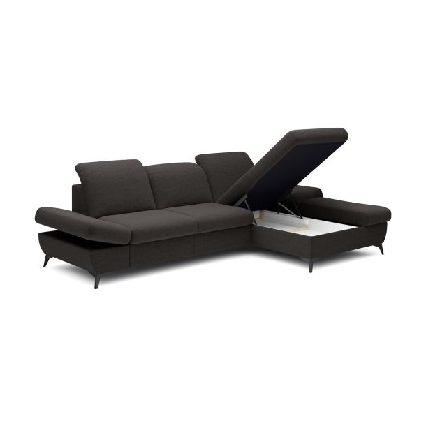 Диван угловой раскладной HARPER Right Loft-23-Anthracite (1321485986) цена