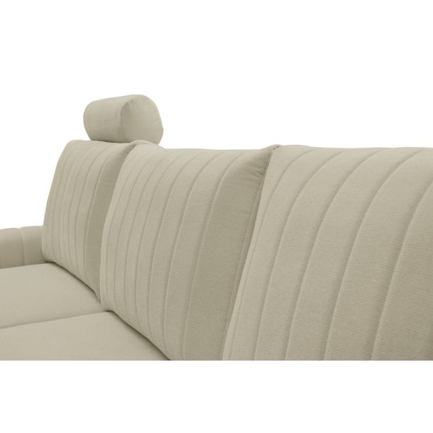 Диван кутовий розкладний MONACO Left Loft-02-Beige, Золотий (1321486013) дешево