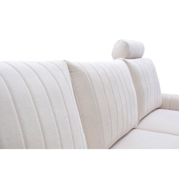 Диван угловой раскладной MONACO Right Loft-01-Cream, Золотой (1321486084) недорого