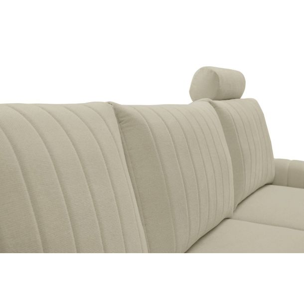 Диван кутовий розкладний MONACO Right Loft-02-Beige, Золотий (1321486061) недорого