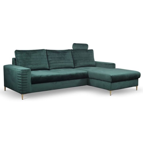 Диван кутовий розкладний COLLIN Velluto 27 Jungle Green (1321458918) в интернет-магазине