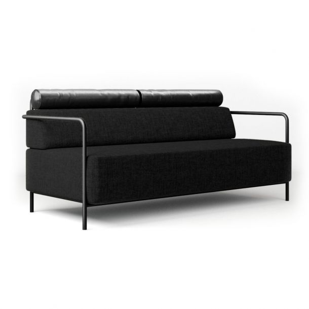 Диван Weekend Leather Austin 21 Black, Экокожа Черный, Черный 9005 (601017350) недорого