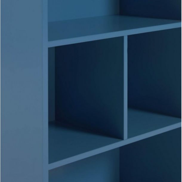 Книжкова шафа CELESTE 50х105 Синій (90724206) недорого