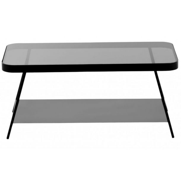 Кофейный стол Duilia 90х45 Черный (90935758) в Украине