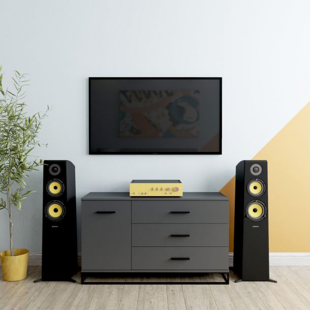 Комод Asсet 1200 ДСП Графіт (93515212) с доставкой