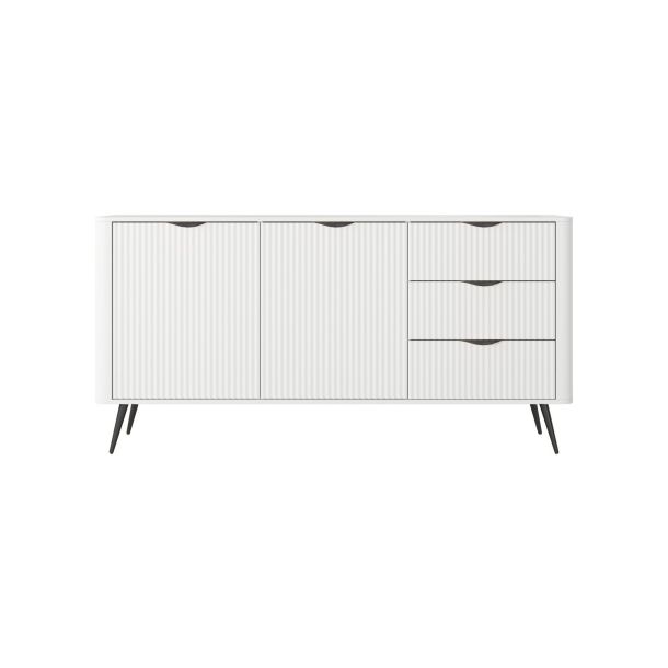 Комод Lante 2D3S/163 Білий, Чорний (1321488067) цена