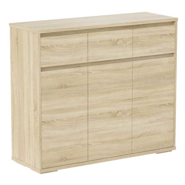 Комод Light 3х3 ДСП Дуб Сонома (93515590) дешево
