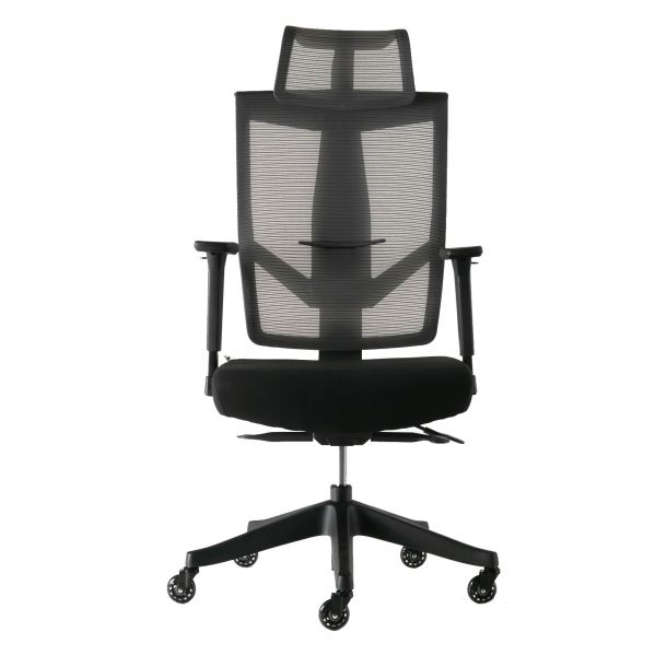 Комплект 5шт прогумованих роликів ADAPWORK CASTORS 65 Чорний (106935883) фото