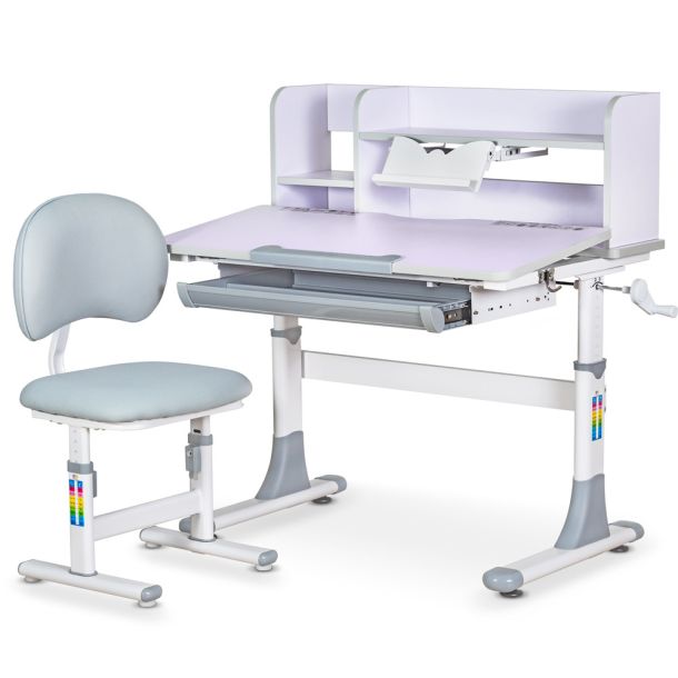 Комплект дитячий Evo-Kids BD-21 Фіолетовий, Сірий (111470656) дешево