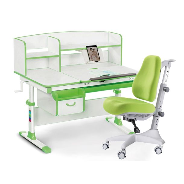 Комплект дитячий Evo-kids Evo-50 Білий, Зелений (111470659) дешево