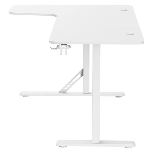 Комп'ютерний стіл GamePro GDC216W 160х100 White (971478299) недорого