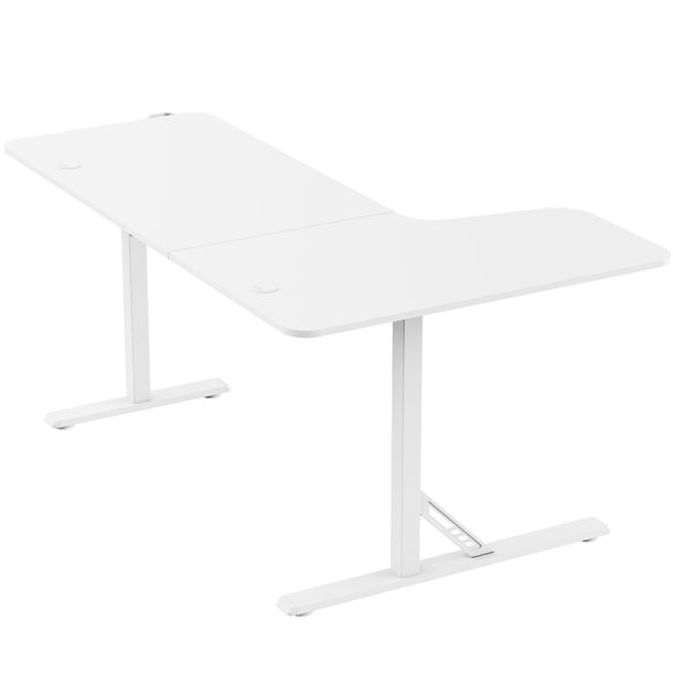 Комп'ютерний стіл GamePro GDC216W 160х100 White (971478299) kupistul