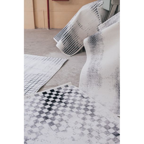 Килим Checkerboard Чорний, 300x400 (1641458717) купить