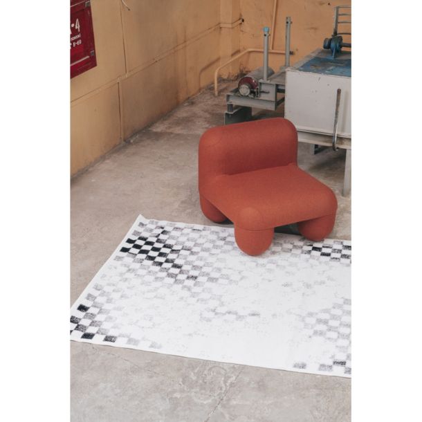 Килим Checkerboard Чорний, 300x400 (1641458717) дешево