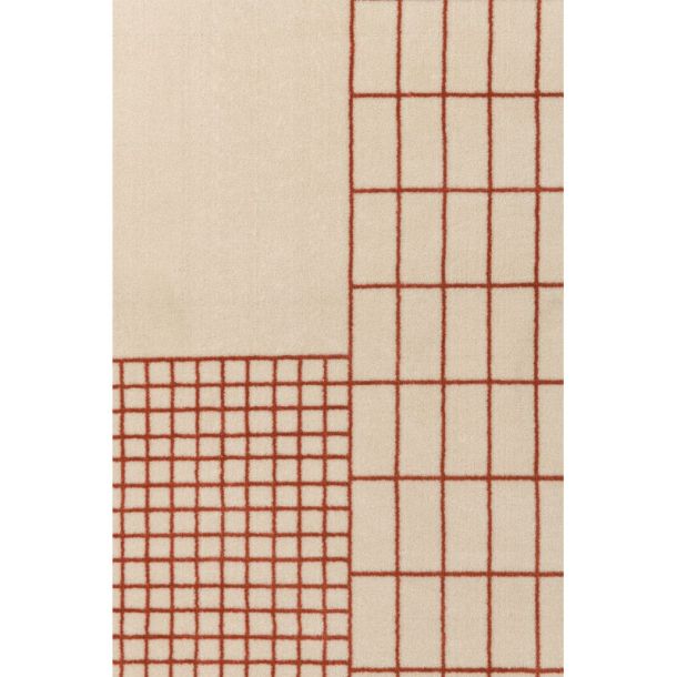 Килим Міліметровка 3 Коричневий, 200x300 (1641458725) цена