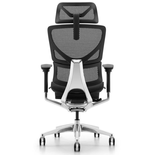 Кресло ADAPWORK L3 Mesh Max Lead Ergochair Platinum Deep Black (1061490013) в Украине