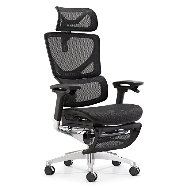 Кресло ADAPWORK L3 Mesh Max Lead Ergochair Platinum Deep Black (1061490013) с доставкой