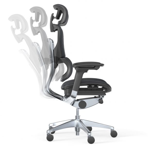 Кресло ADAPWORK L1 Mesh Lead Ergochair Deep Black (106830140