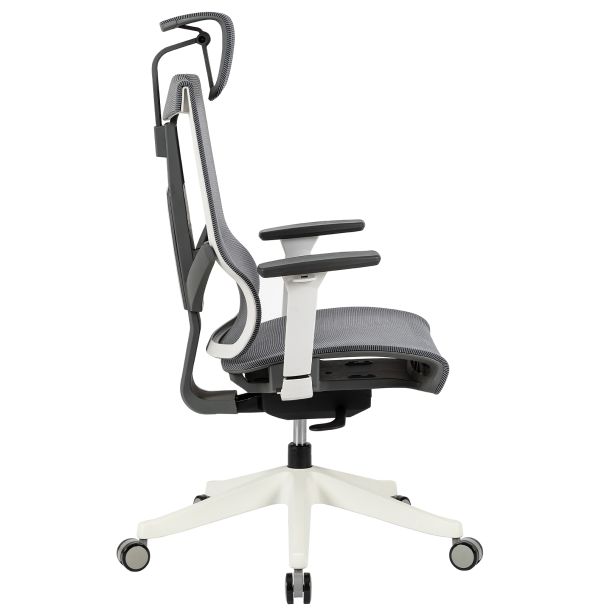 Кресло ADAPWORK M1 Mesh Middle Ergochair Alpine Grey (1061486396) цена