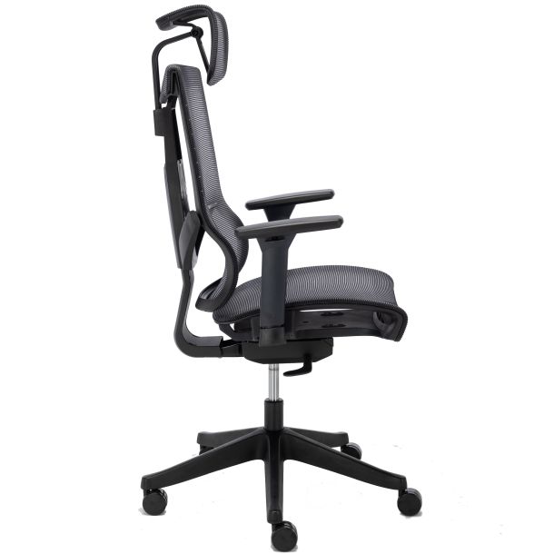 Кресло ADAPWORK M1 Mesh Middle Ergochair Deep Black (1061486395) kupistul