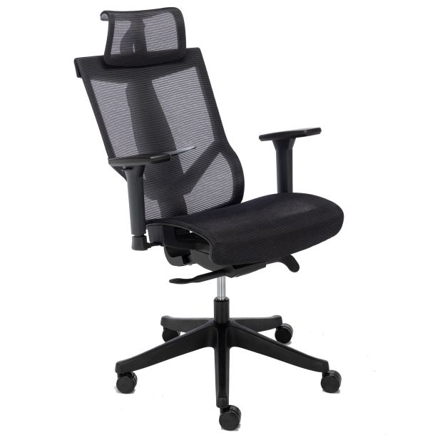 Кресло ADAPWORK M1 Mesh Middle Ergochair Deep Black (1061486395) недорого