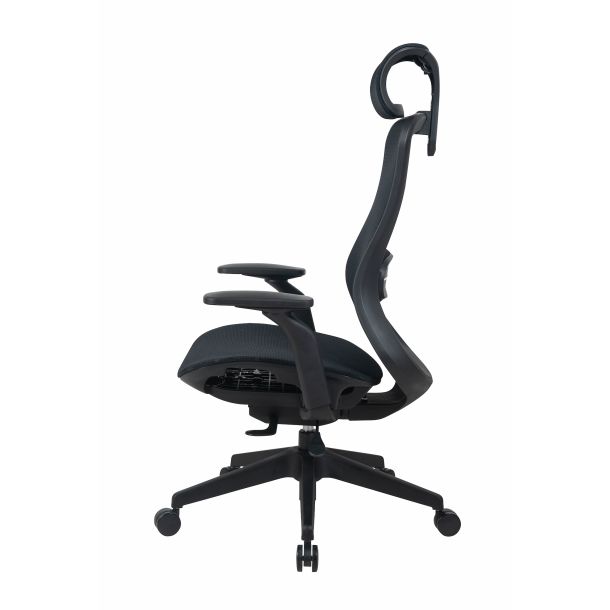 Крісло ADAPWORK M4 Mesh Middle Ergochair Deep Black (1061489509) недорого