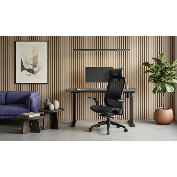 Крісло ADAPWORK M4 Mesh Middle Ergochair Deep Black (1061489509) с доставкой
