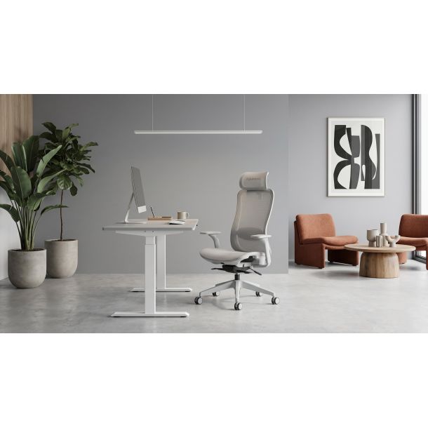 Крісло ADAPWORK M4 Mesh Middle Ergochair Deep Grey (1061489508) с доставкой