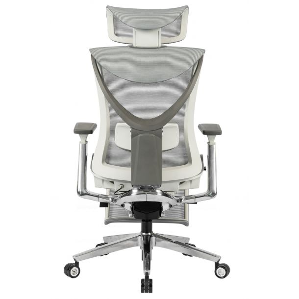 Кресло ADAPWORK S1 Mesh Pro Max Senior ErgoChair Platinum Alpine Grey (1061205567) цена