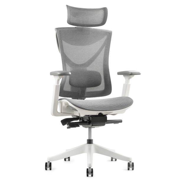Кресло ADAPWORK S1 Mesh Senior ErgoChair Alpine Grey (1061485442) в Киеве