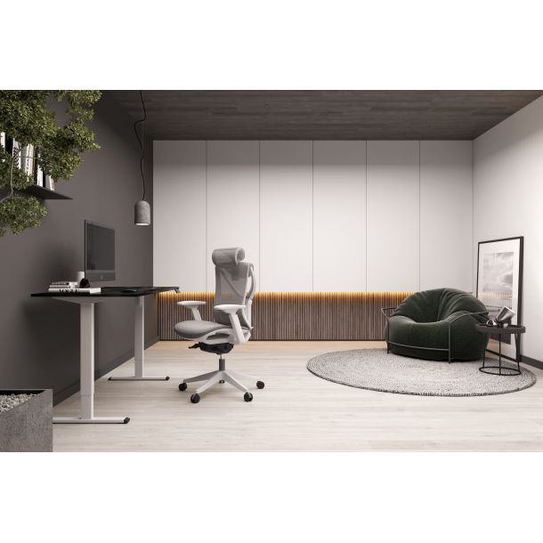 Кресло ADAPWORK S1 Mesh Senior ErgoChair Alpine Grey (1061485442) в Киеве