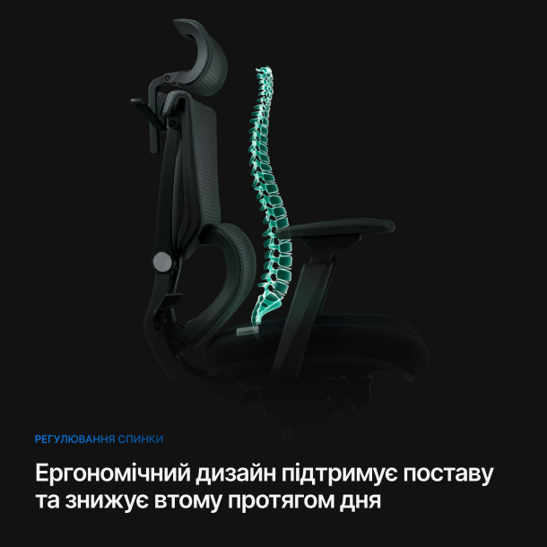 Кресло ADAPWORK S2 Senior ErgoChair Alpine Grey (1061485444) цена