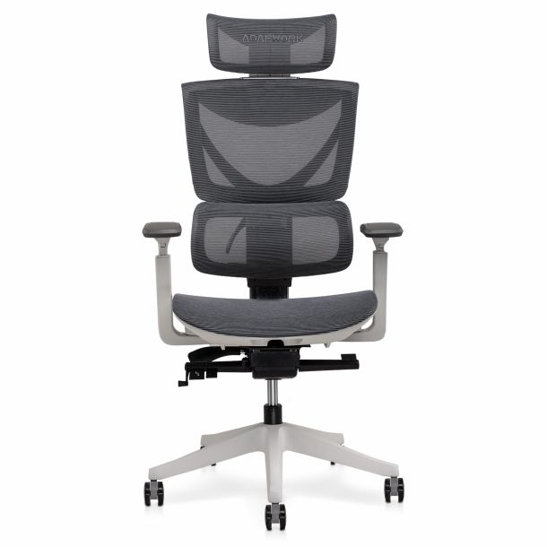 Кресло ADAPWORK S3 Mesh Senior ErgoChair Alpine Grey (1061485427) в Украине