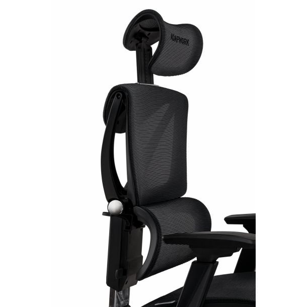 Кресло ADAPWORK S3 Mesh Senior ErgoChair Deep Black (1061485426) в Украине