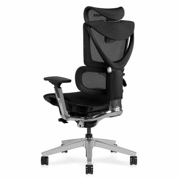 Крісло ADAPWORK S3 Pro Senior ErgoChair Platinum Grafite Black (1061485428) kupistul