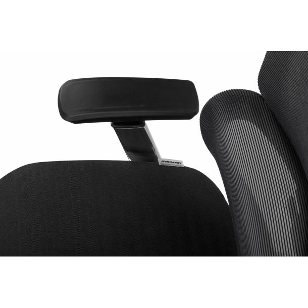 Крісло ADAPWORK S3 Pro Senior ErgoChair Platinum Grafite Black (1061485428) в Украине