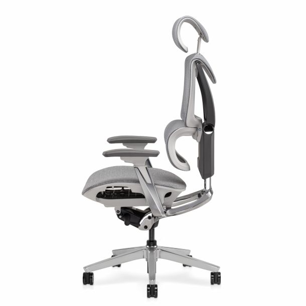 Крісло ADAPWORK S3 Pro Senior ErgoChair Platinum Smoky Grey (1061485429) купить
