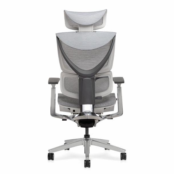 Крісло ADAPWORK S3 Pro Senior ErgoChair Platinum Smoky Grey (1061485429) цена