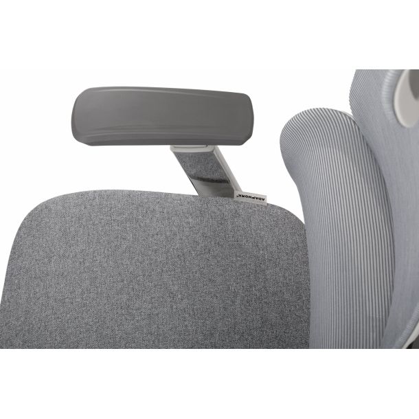 Крісло ADAPWORK S3 Pro Senior ErgoChair Platinum Smoky Grey (1061485429) в Украине