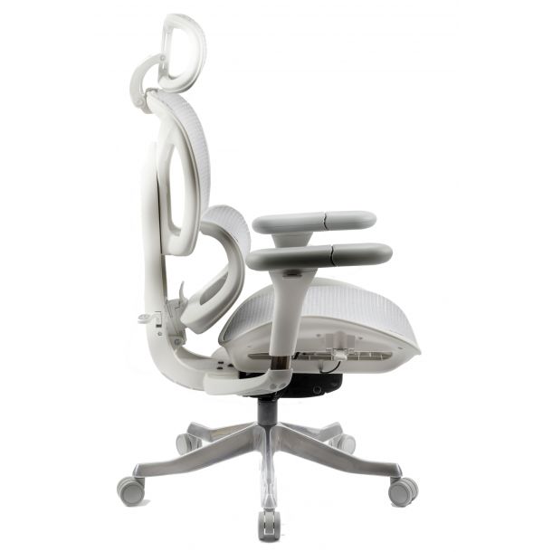 Кресло ADAPWORK S7 Mesh Senior ErgoChair Alpine Grey (1061485431) цена
